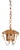 Mid-Century Pendant in Bamboo, Rattan and Wicker attributed to Louis Sognot, France, 1960s For Sale