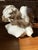 Antique Alabaster Sculpture of Two Intertwined Female Busts For Sale In New York - Image 6 of 18