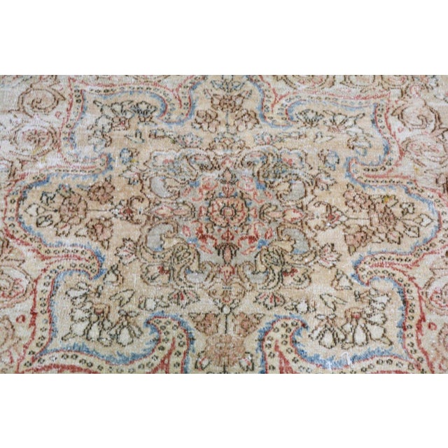 Vintage Turkish Anatolian Professional Hand Knotted Wool Rug, 11x15'4 For Sale - Image 4 of 6