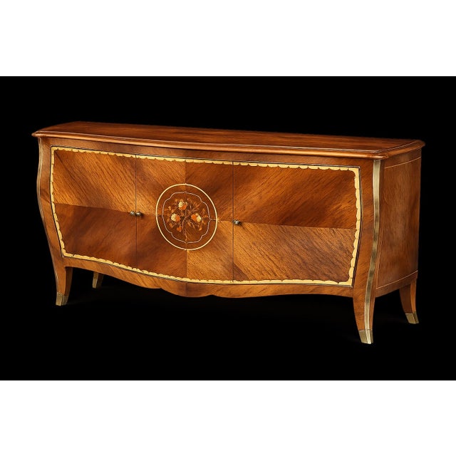 French Art Deco Buffet, Sideboard or Credenza in the Style of Gaston Poisson For Sale In Miami - Image 6 of 6