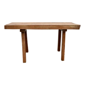 Oak Pig Bench Butcher's Block Table