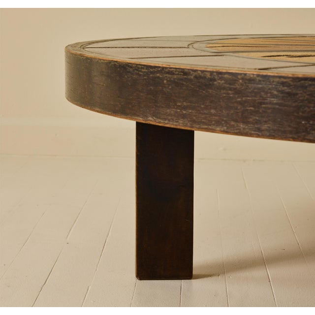 Roger Capron Roger Capron Coffee Table, 1960s For Sale - Image 4 of 7