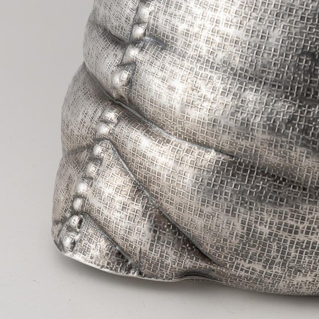 Italian Silver Sack Champagne Cooler by Romeo Miracoli, Milan, 20th Century For Sale - Image 14 of 18