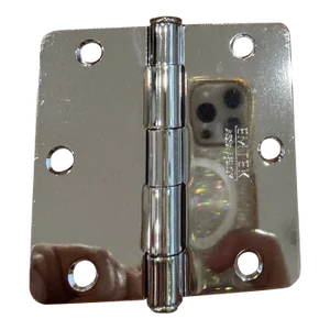 Emtek Steel Hinge 3.5"x3.5" Polished Chrome #9102326 (42 Pieces)