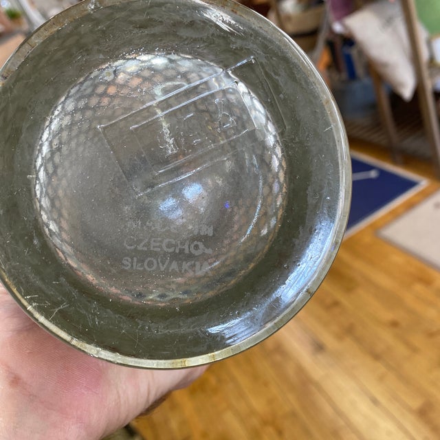 Sparklets Vintage 1930s “SodaKing” Seltzer Bottle With Metal Lattice