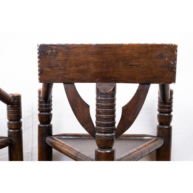 Pair of Late 19th Century Turner's Chairs For Sale - Image 9 of 14