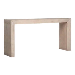Bevel Washed Waterfall Console Table