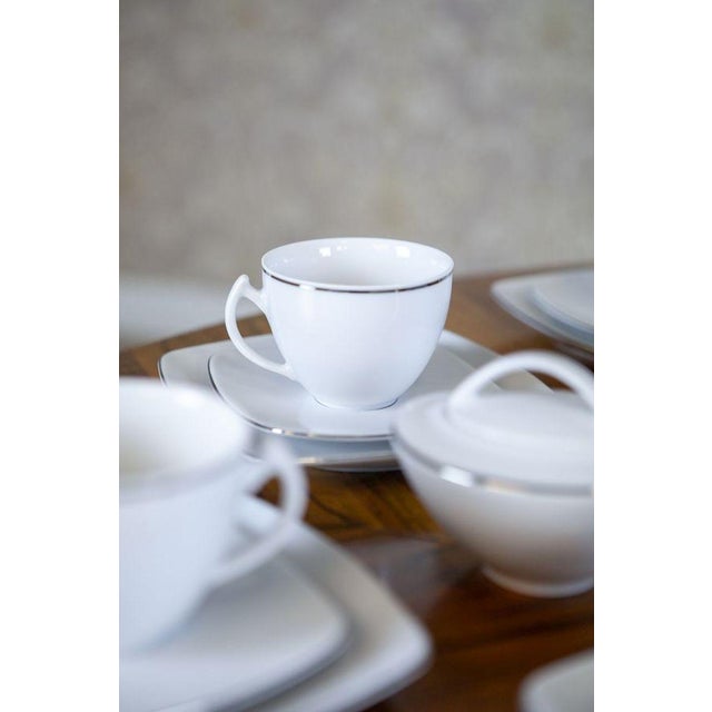 12-Person Coffee Set from Ćmielów, Set of 39 For Sale - Image 9 of 12
