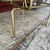 Vintage Brass Magazine Rack With Mid-Century Modern Design Wire Frame For Sale - Image 4 of 13