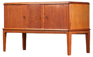 2-Doors Sideboard, 1940s
