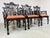 Black George III Mahogany 'Chinese' Open Armchairs After Thomas Chippendale Circa 1960 For Sale - Image 8 of 10
