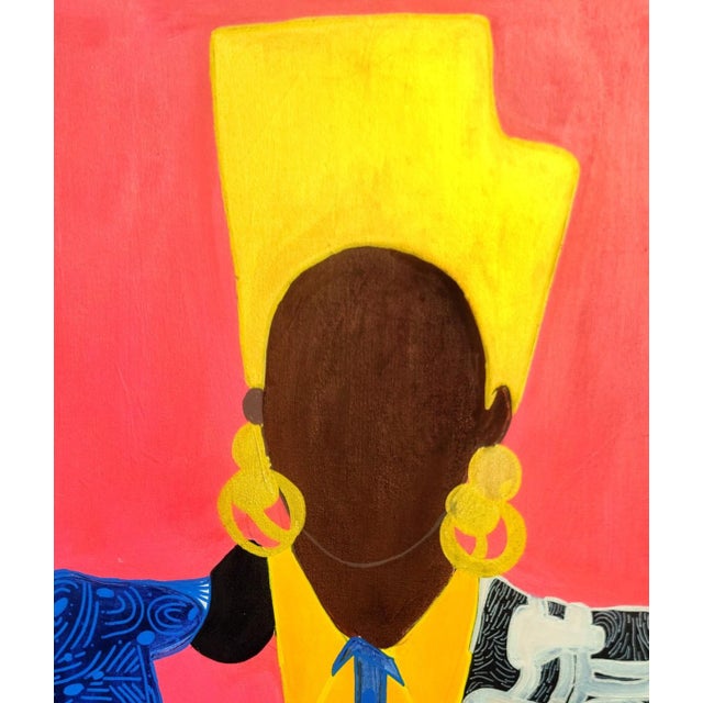 Materials: Acrylic on canvas Size: 42 × 36 × 1 1/2 in | 106.7 × 91.4 × 3.8 cm Rarity: Unique Medium: Painting Condition:...