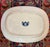 Ceramic 1900 Willow Delft Large Blue and White Platter For Sale - Image 7 of 9