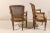 Wood 18th Century Italian Wooden Armchairs- A Pair For Sale - Image 7 of 11