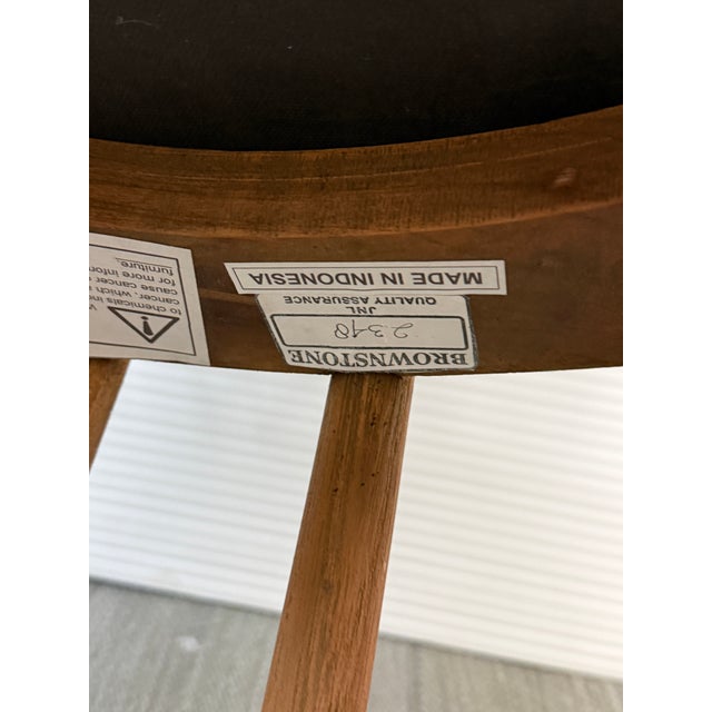 Wood Brownstone Furniture Valencia Occassional Chair For Sale - Image 7 of 12