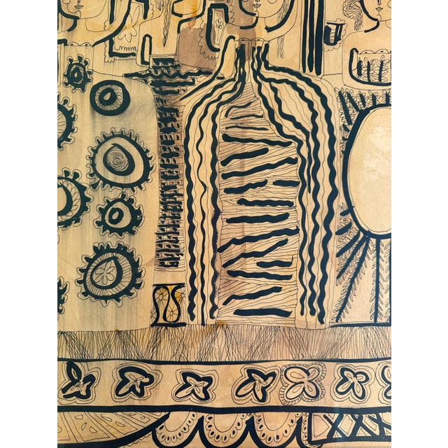 1960s Abstract Art From a Michael S. Smith Installation, Actor Jim Belushi's Ca Estate For Sale - Image 5 of 7