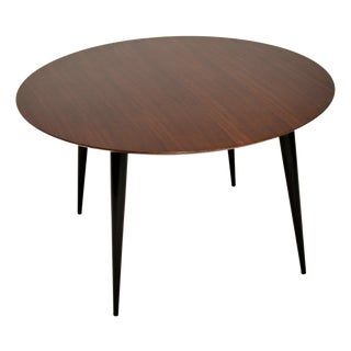 Vintage Round Dining Table, 1960s For Sale
