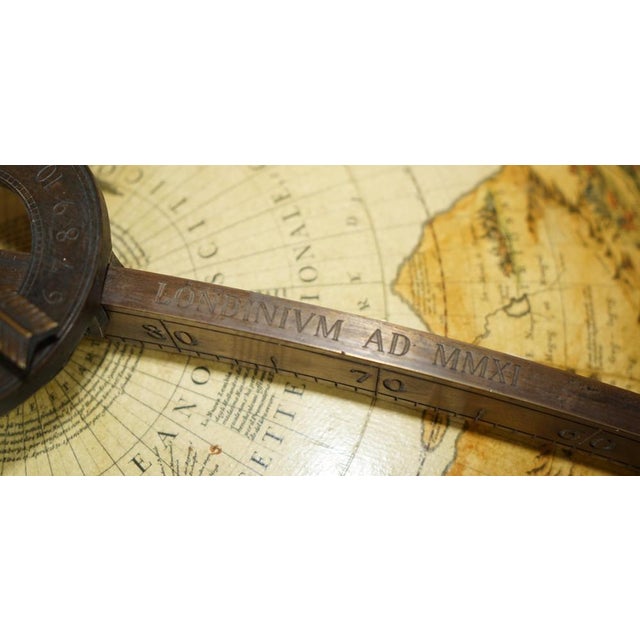 Large Bespoke Floor-Standing World Globe from Gosling, London, 2011 For Sale - Image 6 of 18