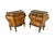 Italian Rococo Style Walnut Commodes, a Pair For Sale In Tampa - Image 6 of 8