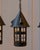 Black Early 20th-Century French Iron Lanterns - Set of Four For Sale - Image 8 of 12