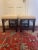 Drexel Heritage Pair of Drexel Chippendale Style Chinoiserie Stools For Sale - Image 4 of 8