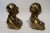 1950s Spanish Men Brass Statues - a Pair For Sale - Image 10 of 13