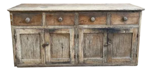 Vintage Dresser with Drawers and Storage Space