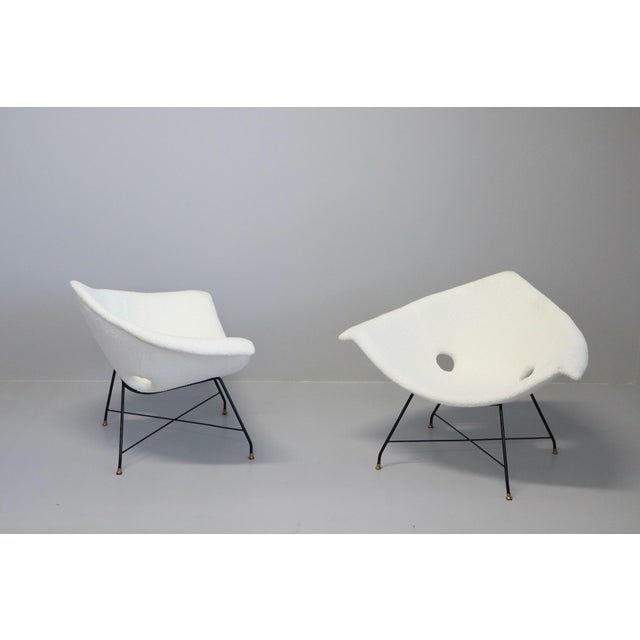 Kosmos Italia Armchairs by Augusto Bozzi for Saporiti, 1950s, Set of 2 For Sale - Image 10 of 18