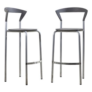 Set of Opus Bar Stools by Pelikan Design for Bent Krogh For Sale
