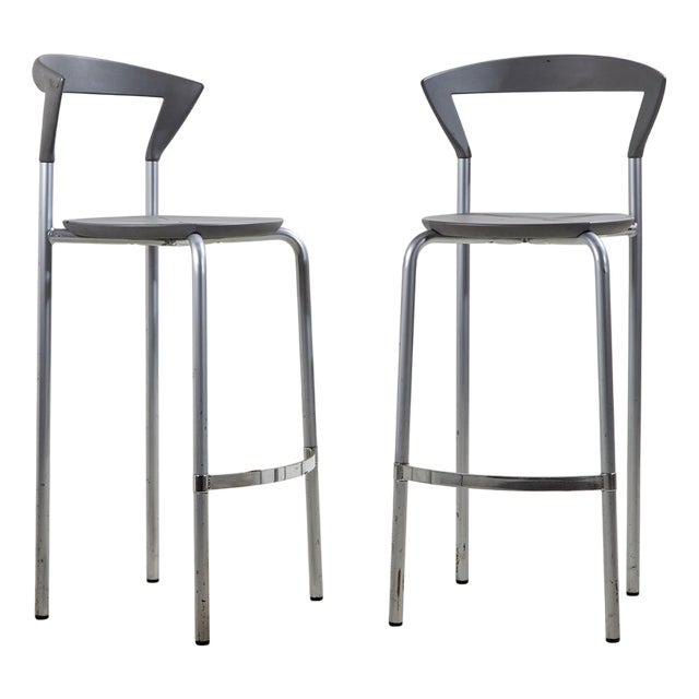 Set of Opus Bar Stools by Pelikan Design for Bent Krogh For Sale