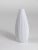 White White Relief Striped Porcelain Vase attributed to Martin Freyer for Rosenthal, Germany, 1960s For Sale - Image 8 of 11