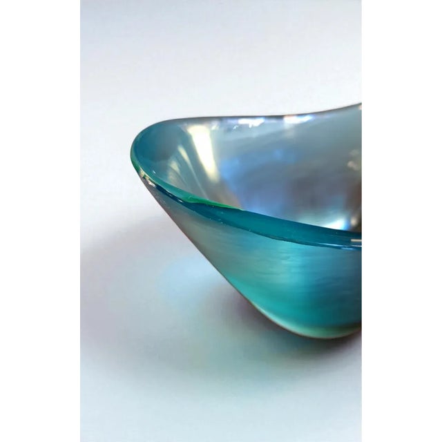Mid-Century Modern Italian Incisi Series Vase by Paolo Venini, 1950s For Sale - Image 3 of 9