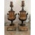 Traditional 1900’s Italian Marble and Bronze Lamps - A Pair For Sale - Image 3 of 3