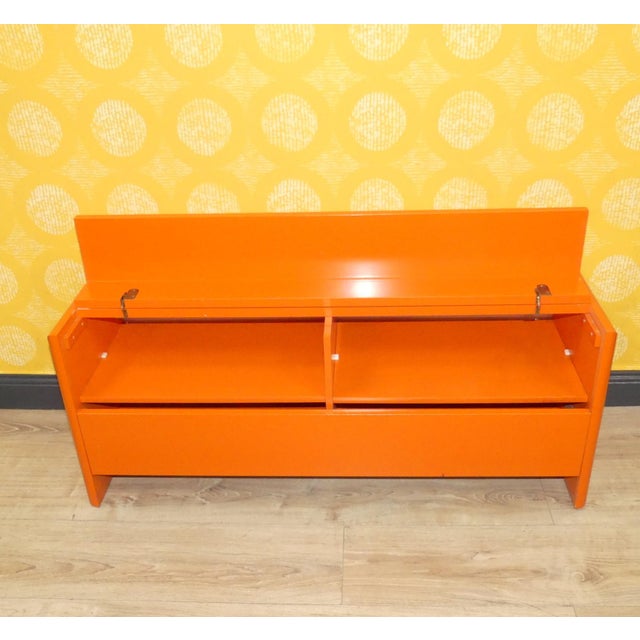 Pop Art Orange Model 32244 Quadro Chest by Jürgen Lange for Schönbuch, 1970s For Sale - Image 14 of 16