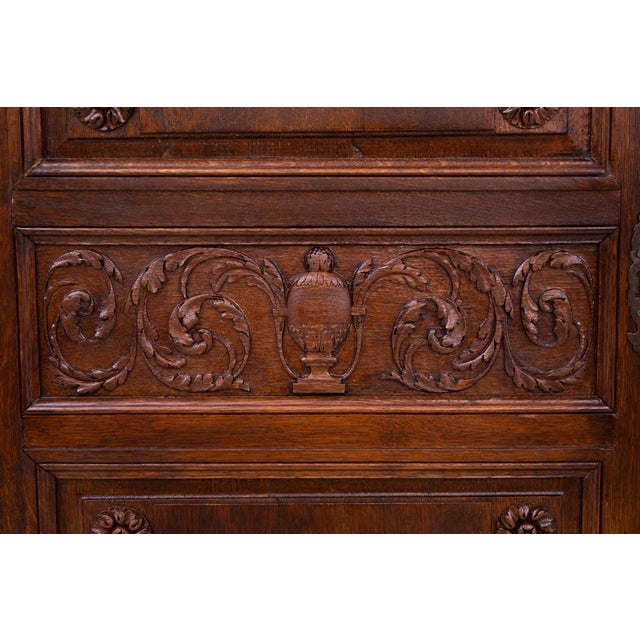 Large Antique Mid-19th Century Wardrobe, France For Sale - Image 11 of 18