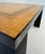 Coffee Table in Ash Burl, Wood Inlay and Black Lacquer, 1980s For Sale - Image 6 of 15