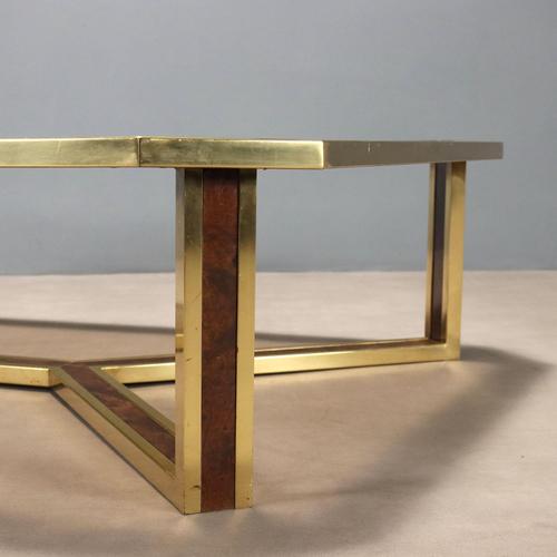 Wood Coffee or Center Table, 1970s For Sale - Image 7 of 8