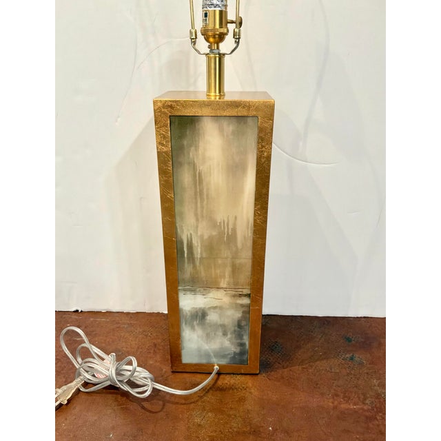 Wood Jamie Young Gold Cloudscape Lamp For Sale - Image 7 of 7