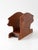 Wood Vintage Folk Art Carved Wooden Pig Napkin Holder For Sale - Image 7 of 10