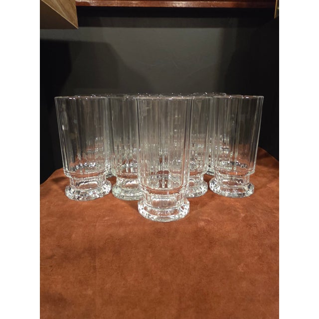 French Dansk Highball Glasses From France Set of Thirteen For Sale - Image 3 of 9