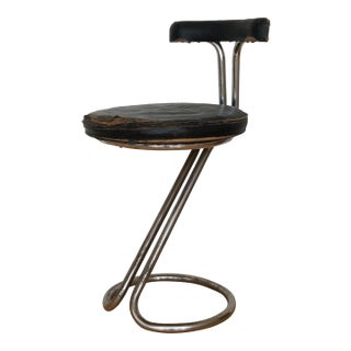 Industrial DS-Staal Chair by Sven Markelius 1930 Sweden For Sale
