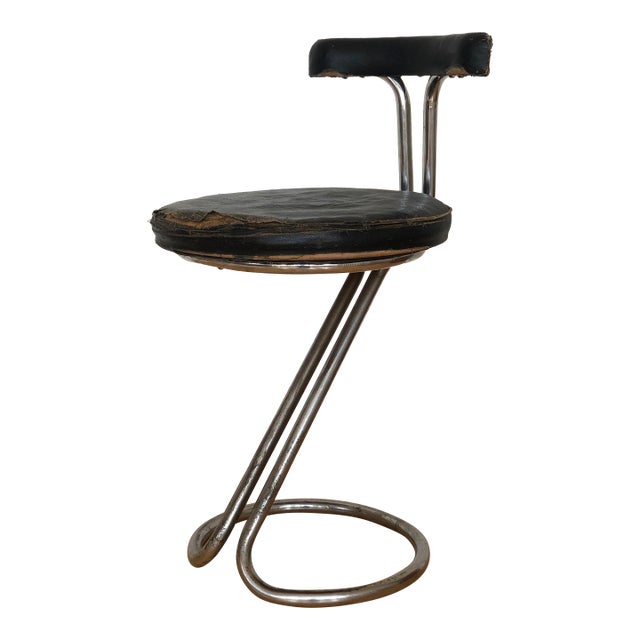 Industrial DS-Staal Chair by Sven Markelius 1930 Sweden For Sale