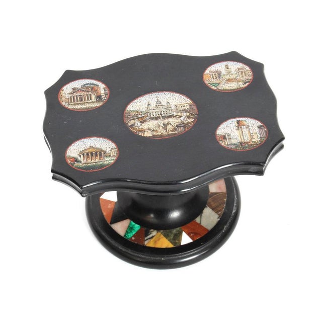 Italian Vatican Grand Tour Micro-Mosaic Marble Desk Weight, 19th Century For Sale - Image 10 of 18