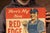 Industrial Vintage "Red Edge" Shovels Embossed Tin Advertising Sign For Sale - Image 3 of 5