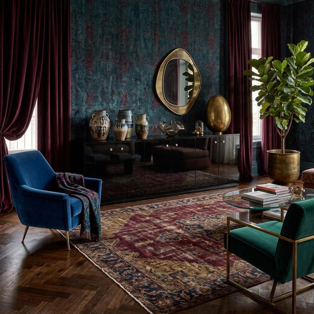 Designed by Eugenio Gerli for Tecno, this six-door sideboard belongs to the mature phase of the designer’s long...