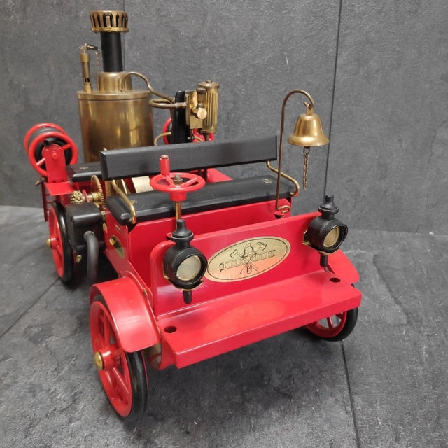 Wilesco Steam Pump D 305 Fire Brigade Steam Engine, 1980s For Sale - Image 4 of 18