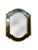 Isabel O'Neil Studio American Art Deco Miniature Painted Mirror For Sale