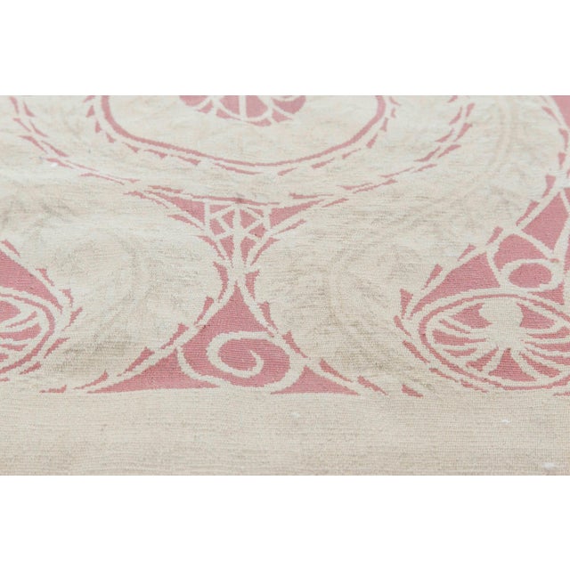 Contemporary Viennese Design Flat Woven Rug by Doris Leslie Blau For Sale - Image 4 of 6