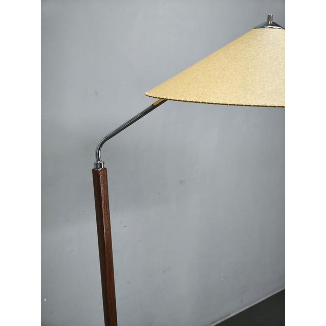 1960s Vintage Japanese Style Floor Lamp by Zukov, Czechoslovakia, 1960s For Sale - Image 5 of 14