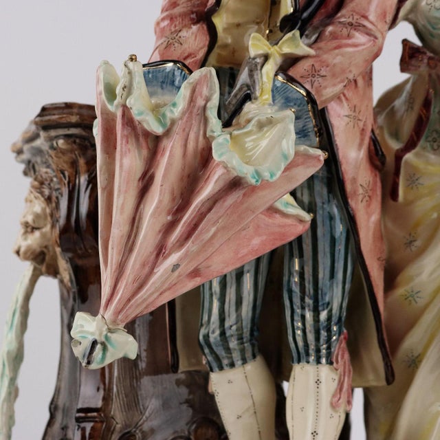Antique Sculpture in Ceramic, Austria, 19th Century For Sale - Image 6 of 16